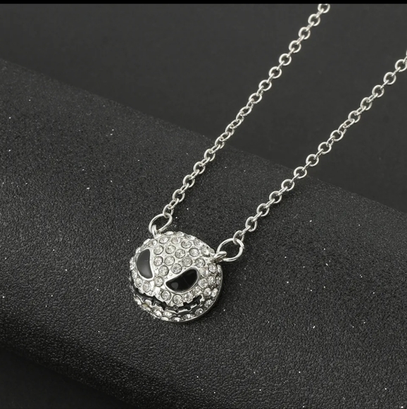 Nightmare Before Xmas Jack Rhinestone Necklace - Picture 6 of 6